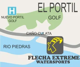 Mapa Flecha Extreme El Portil